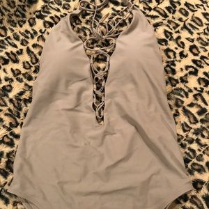 American Eagle One Piece Grey